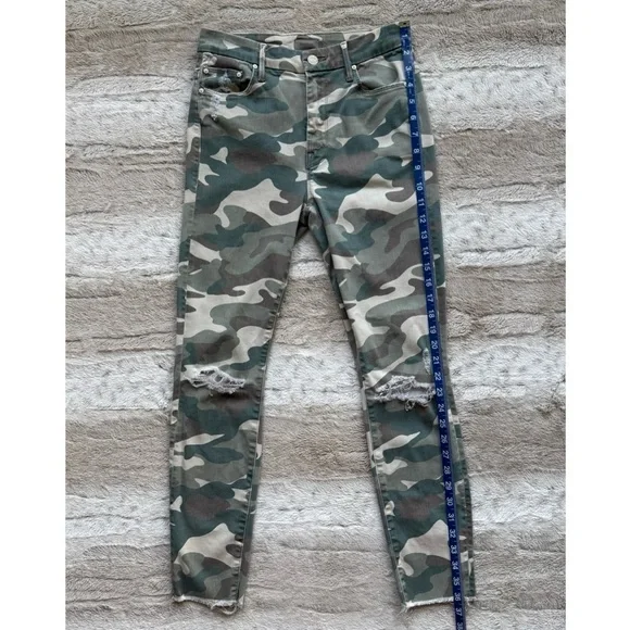 MOTHER High Waisted Looker Ankle Fray in See Me Size 25 - Picture 6 of 13